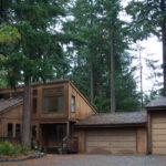 House with Pine Trees