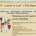 Sir Lunch-a-Lot